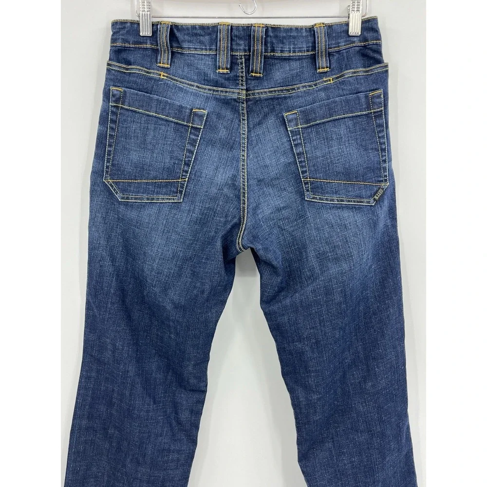 5.11 Tactical Jeans Men's Size 31 x 27 Defender Flex Slim Stretch Denim HEMMED
